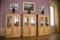 The antechamber of the DuchessÃ¢â¬â¢s apartments in Rundale Palace, Latvia